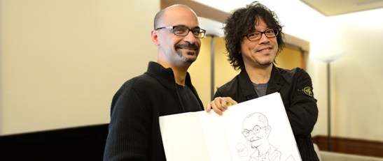 Junot Díaz y Urasawa Naoki