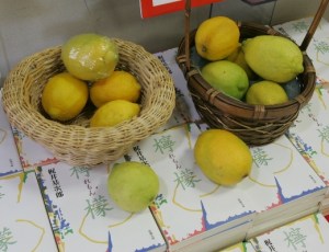 Limones (Librería Maruzen de Kawaramachi, Kyoto, 2005)